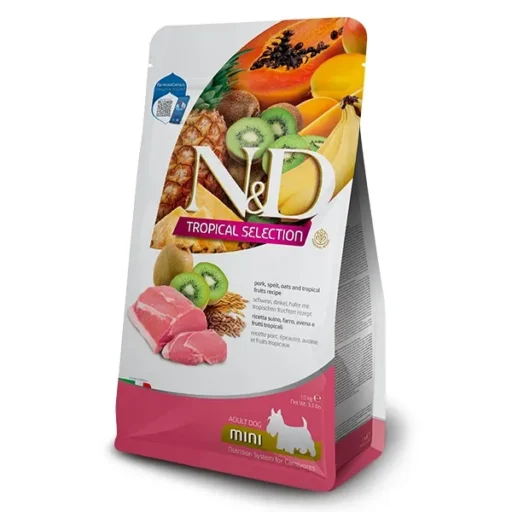 FARMINA N&D TROPICAL SELECTION - DOG Dry Pork ADULT MINI