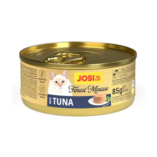 JosiCat Finest Mousse with Tuna, paštetas katėms su tunu, 85g 12vnt/24vnt