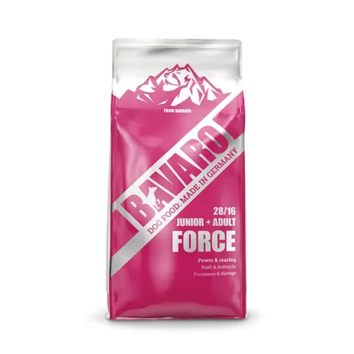 Bavaro Force 28/16 sausas pašaras šunims, 18kg