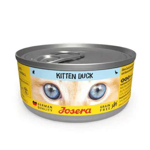Josera Kitten Duck konservuotas pašaras kačiukams su antiena 12x85g