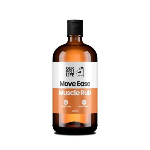 OURDOGSLIFE Move Easy Muscle Rub gelis raumenims, 250 ml