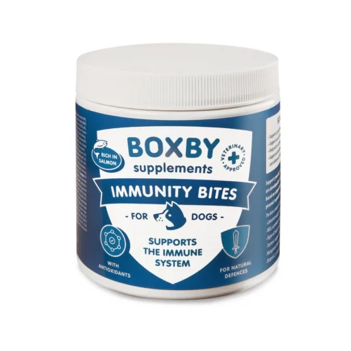 Boxby „ Immunity bites „ kramtukai šunims imunitetui palaikyti 240g (80vnt.)