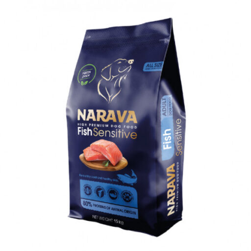 Narava High Premium Fish Adult sausas pašaras šunims