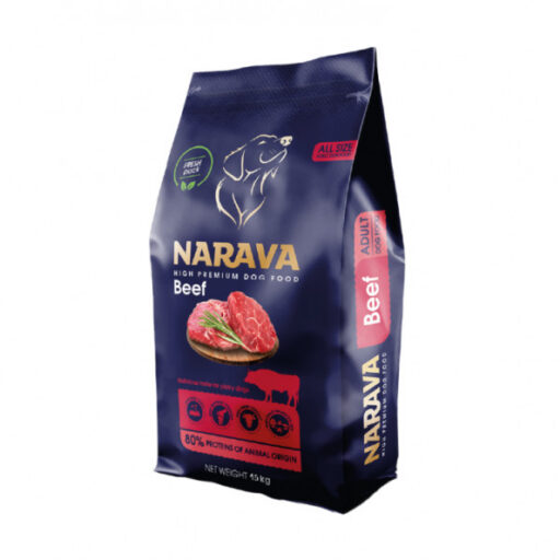 Narava High Premium Beef Adult sausas pašaras šunims