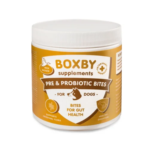 Boxby „Pre & Probiotic bites” virškinimui ir sveikam žarnynui 240g (80vnt.)