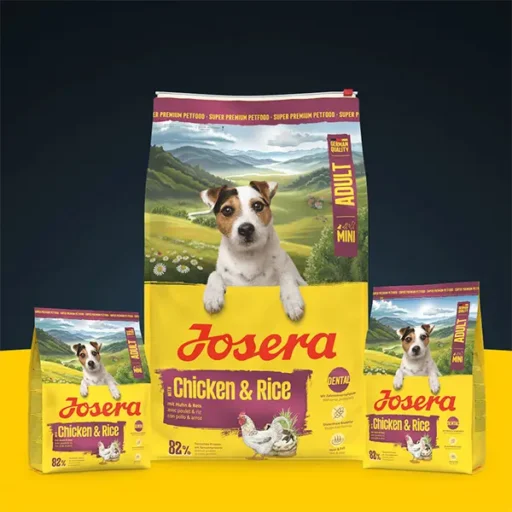 Josera Mini Chicken and Rice sausas maistas šunims