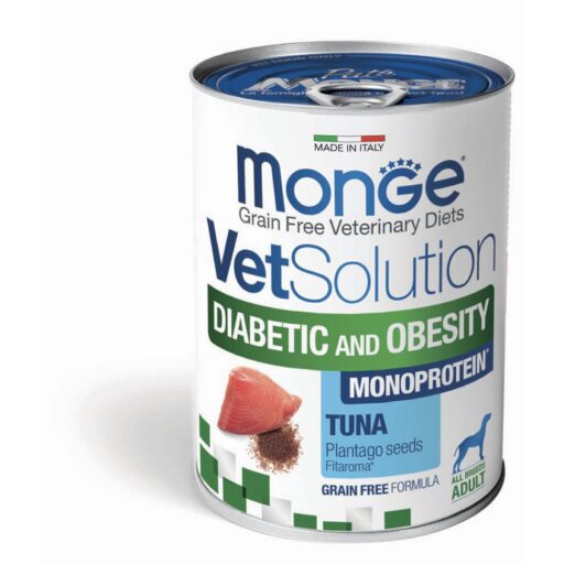 Monge VetSolution Dog Wet Diabetic/Obesity 400g