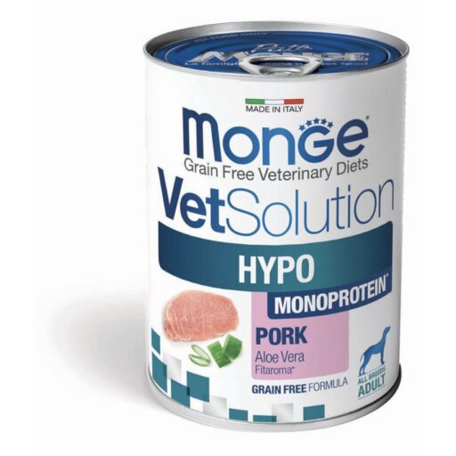 Monge VetSolution Dog Wet HYPO MONO Pork 400g
