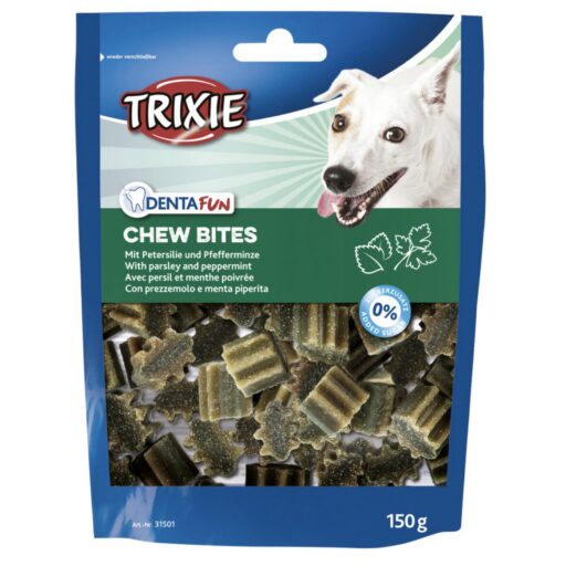 Trixie kramtomieji skanėstai šunims Denta Fun Chew Bites, petražolės/pipirmėtės, 150 g