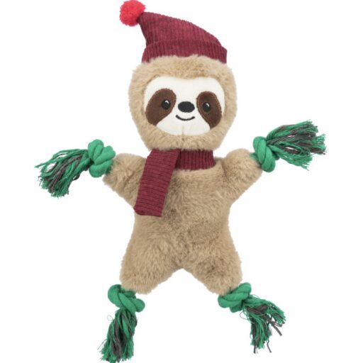 Trixie Xmas tinginys, pliušas/virvė, 30cm