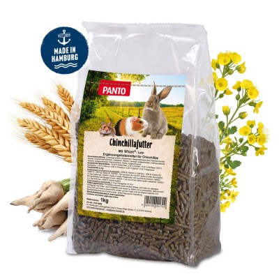 PANTO Chinchillafutter maistas šinšiloms 1 kg