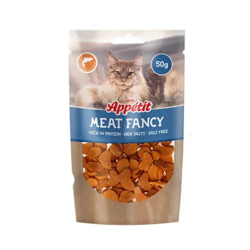 Comfy appetit fancy skanėstas katėms, lašišos kąsneliai, 50g
