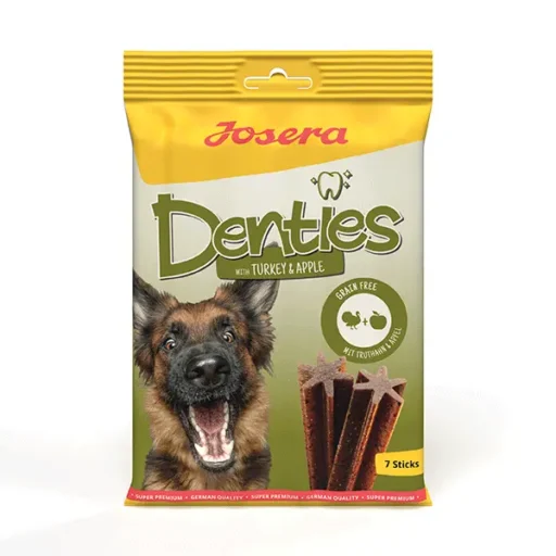 Josera Denties Turkey & Apple skanėstai šunims su kalakutiena ir obuoliais, 180 g