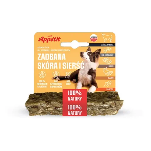 Comfy Appetit funkcinis skanėstas šunims, kailiui ir odai, 40g