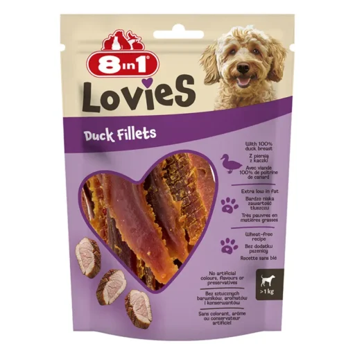 8in1 Lovies antienos juostelės mažų veislių šunims, 80 g