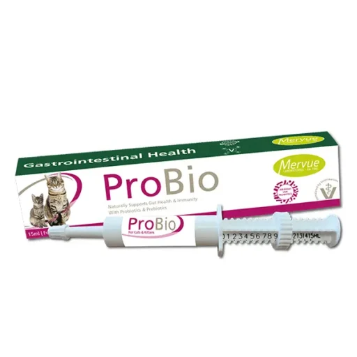 Mervue Pro-Bio probiotinė pasta katėms/kačiukams, 15ml