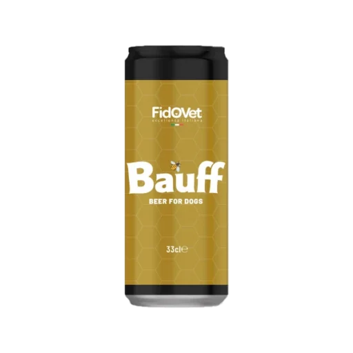 „BAUFF“ nealkoholinis, negazuotas alaus gėrimas šunims 330ml
