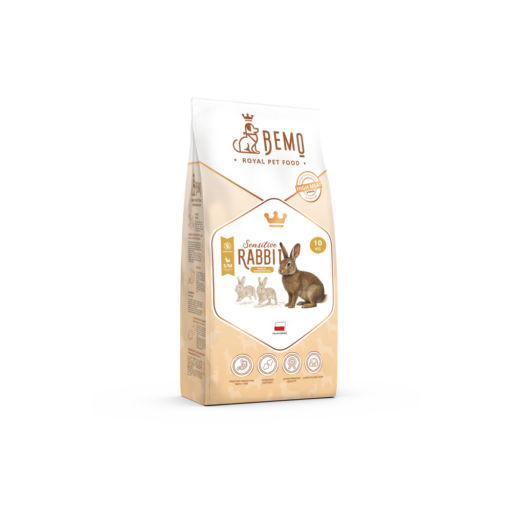 Bemo Sensitive Rabbit – hipoalerginis triušienos sausas maistas suaugusiems šunims