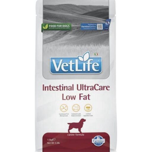 FARMINA VET LIFE - DOG Dry INTESTINAL ULTRACARE LOW FAT