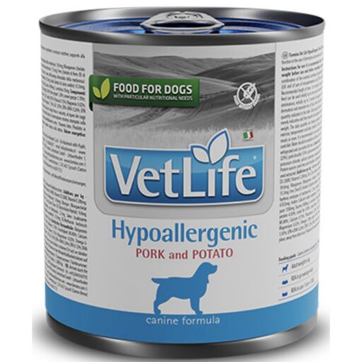 FARMINA VET LIFE - DOG Wet HYPOALLERGENIC Pork&Potato 300 gr